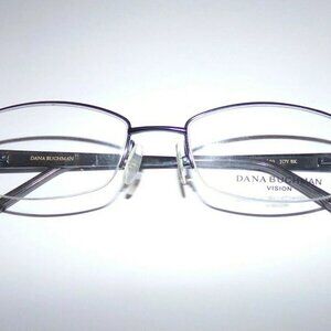 JOY Black Eyeglass Frames DANA BUCHMAN Size 51 NWOT